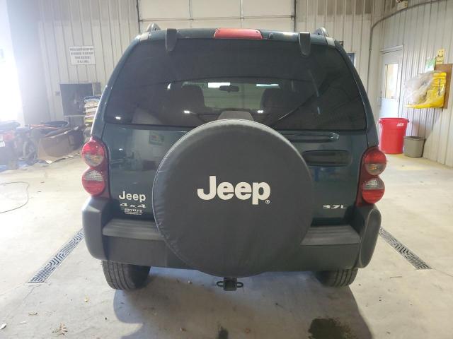 1J4GL48K06W130914 - 2006 JEEP LIBERTY SPORT TEAL photo 6