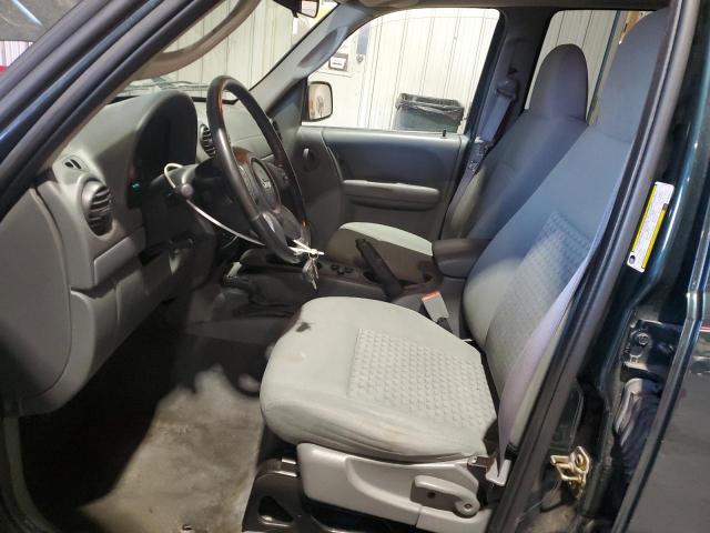 1J4GL48K06W130914 - 2006 JEEP LIBERTY SPORT TEAL photo 7