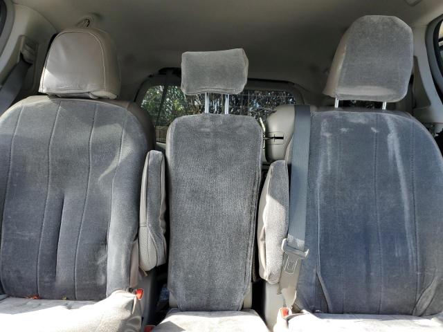 5TDKK3DC9DS311583 - 2013 TOYOTA SIENNA LE გრაფიტი ფოტო 10