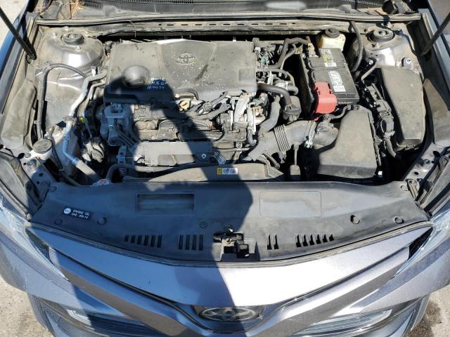 4T1B11HK9JU503937 - 2018 TOYOTA CAMRY L Մոխրագույն լուսանկար 11