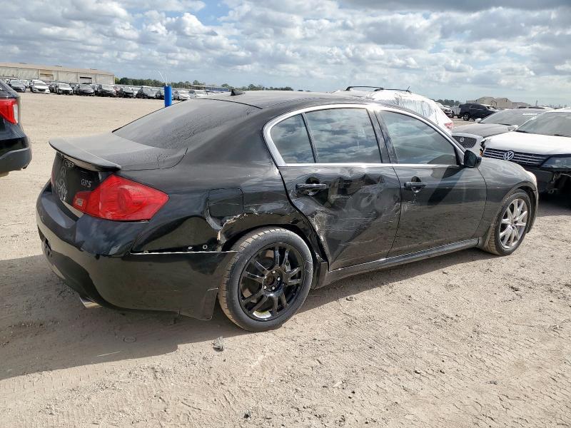 JNKCV61E69M013335 - 2009 INFINITI G37 BASE BLACK photo 3