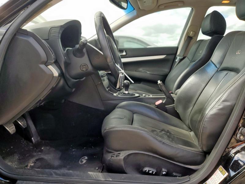 JNKCV61E69M013335 - 2009 INFINITI G37 BASE BLACK photo 7