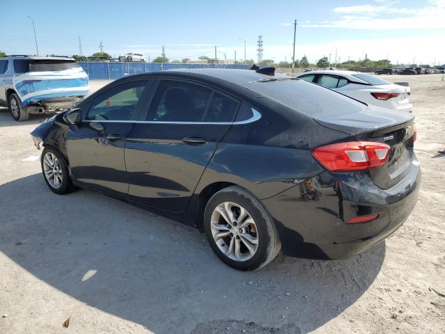 1G1BE5SM0K7125641 - 2019 CHEVROLET CRUZE LT BLACK photo 2