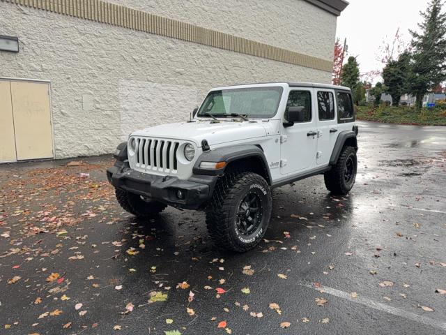 1C4HJXDN1MW569845 - 2021 JEEP WRANGLER U SPORT 白色 照片 2