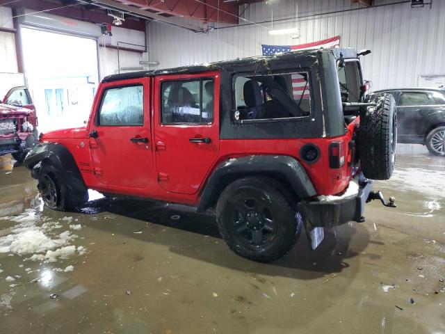 1C4BJWDG9GL325156 - 2016 JEEP WRANGLER U SPORT Rot Foto 2