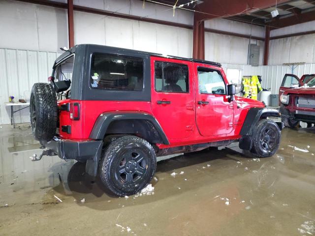 1C4BJWDG9GL325156 - 2016 JEEP WRANGLER U SPORT Rot Foto 3