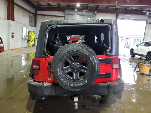 1C4BJWDG9GL325156 - 2016 JEEP WRANGLER U SPORT Rot Foto 6