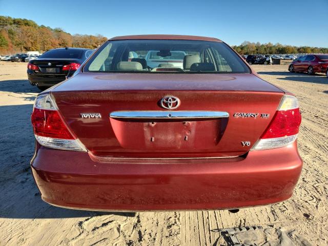 4T1BF30K25U104009 - 2005 TOYOTA COROLLA LE RED photo 6