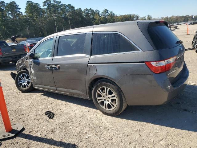 5FNRL5H44BB060628 - 2011 HONDA ODYSSEY EX GRAY photo 2