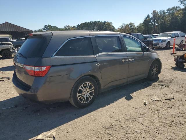5FNRL5H44BB060628 - 2011 HONDA ODYSSEY EX GRAY photo 3