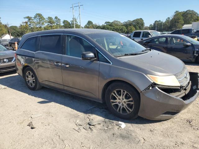 5FNRL5H44BB060628 - 2011 HONDA ODYSSEY EX GRAY photo 4