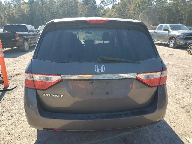 5FNRL5H44BB060628 - 2011 HONDA ODYSSEY EX GRAY photo 6