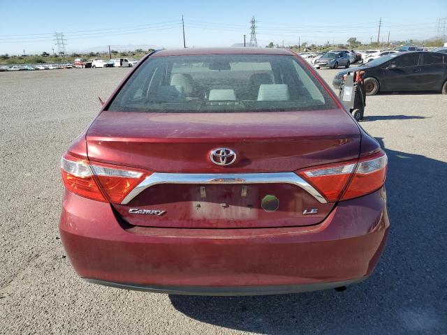 4T1BF1FK5GU511935 - 2016 TOYOTA CAMRY LE 栗色 照片 6