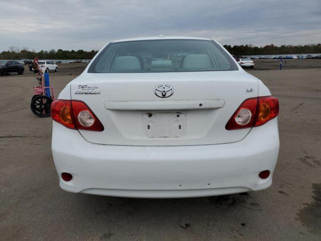 2T1BU4EEXAC498966 - 2010 TOYOTA COROLLA BASE Beyaz fotoğraf 6