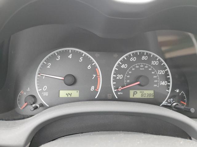 2T1BU4EEXAC498966 - 2010 TOYOTA COROLLA BASE Beyaz fotoğraf 9