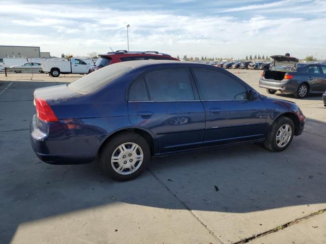 1HGES26711L019495 - 2001 HONDA CIVIC EX BLUE photo 3