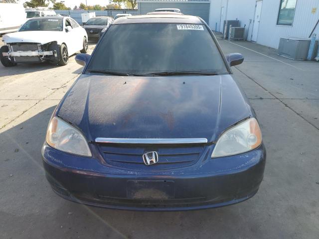 1HGES26711L019495 - 2001 HONDA CIVIC EX BLUE photo 5