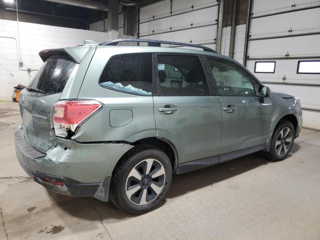 JF2SJAEC9JH419693 - 2018 SUBARU FORESTER 2.5I PREMIUM Verde foto 3