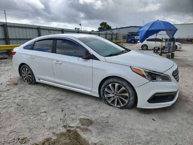 5NPE34AF0FH032305 - 2015 HYUNDAI SONATA SPORT 白色 照片 4