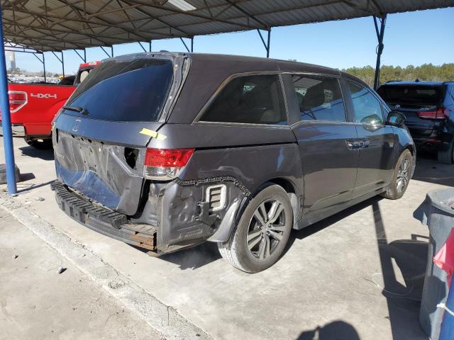 5FNRL5H69FB131166 - 2015 HONDA ODYSSEY EXL CHARCOAL photo 3