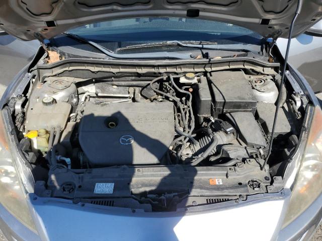 JM1BL1VF7B1431631 - 2011 MAZDA 3 I SILVER photo 11