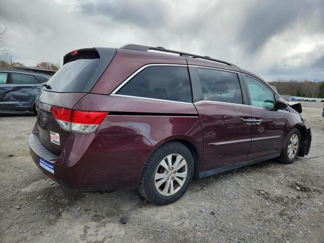 5FNRL5H44EB067910 - 2014 HONDA ODYSSEY EX BURGUNDY photo 3