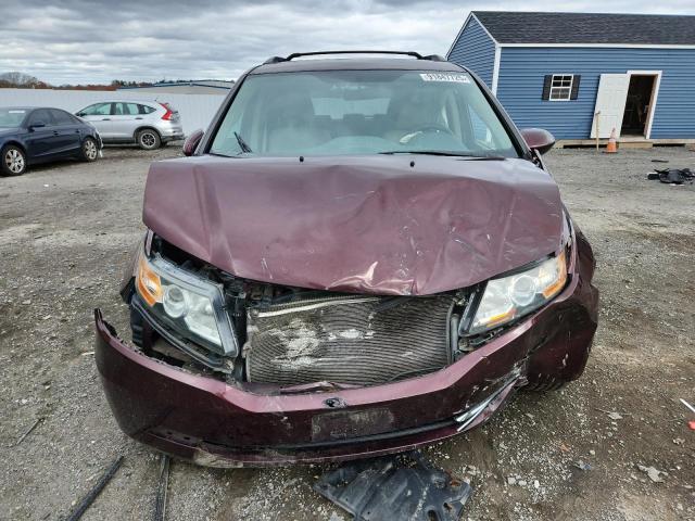 5FNRL5H44EB067910 - 2014 HONDA ODYSSEY EX BURGUNDY photo 5