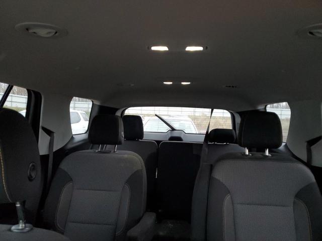 1GNERGKW6JJ249508 - 2018 CHEVROLET TRAVERSE LT Чорний фото 10