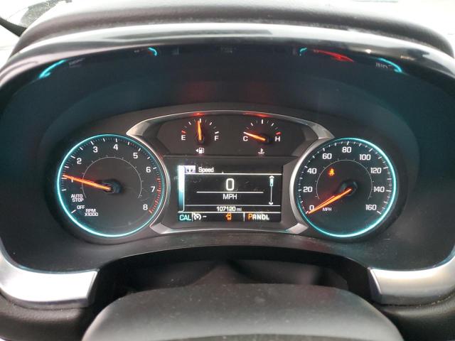 1GNERGKW6JJ249508 - 2018 CHEVROLET TRAVERSE LT Чорний фото 9