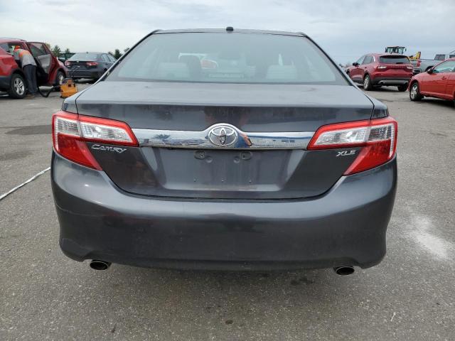 4T1BK1FKXCU001750 - 2012 TOYOTA CAMRY SE GRAY photo 6