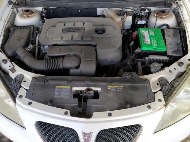 1G2ZG58B374225672 - 2007 PONTIAC G6 BASE Biały zdjęcie 11