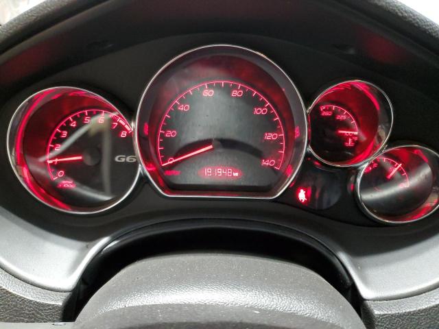 1G2ZG58B374225672 - 2007 PONTIAC G6 BASE Biały zdjęcie 9