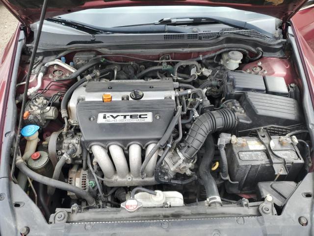1HGCM56746A101596 - 2006 HONDA ACCORD EX RED photo 11