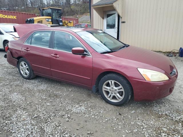 1HGCM56746A101596 - 2006 HONDA ACCORD EX RED photo 4