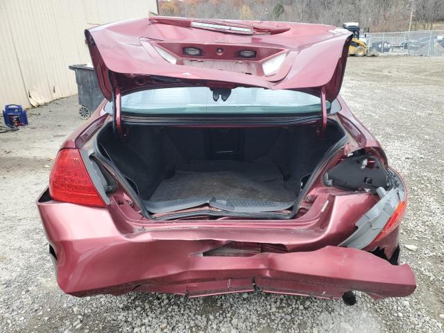 1HGCM56746A101596 - 2006 HONDA ACCORD EX RED photo 6