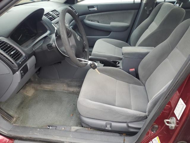 1HGCM56746A101596 - 2006 HONDA ACCORD EX RED photo 7