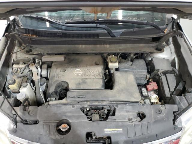 5N1AR2MM2DC683550 - 2013 NISSAN PATHFINDER S ვერცხლისფერი ფოტო 12