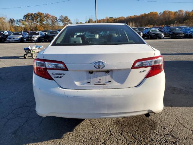 4T4BF1FK7CR272307 - 2012 TOYOTA CAMRY BASE WHITE photo 6