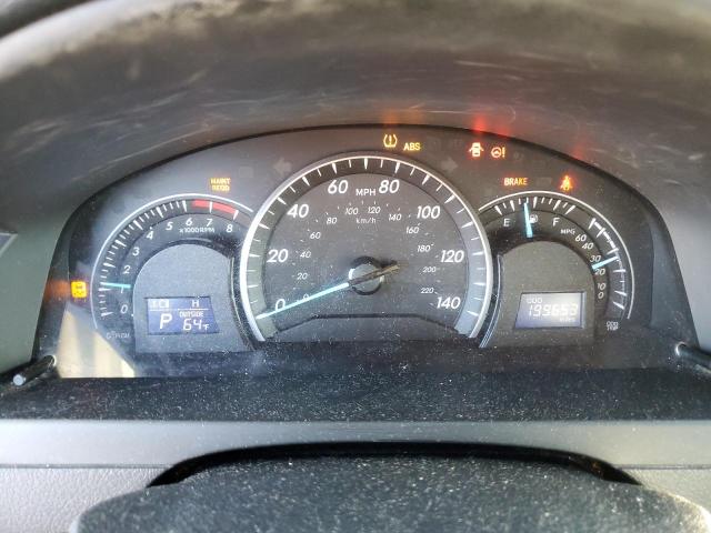 4T4BF1FK7CR272307 - 2012 TOYOTA CAMRY BASE WHITE photo 9