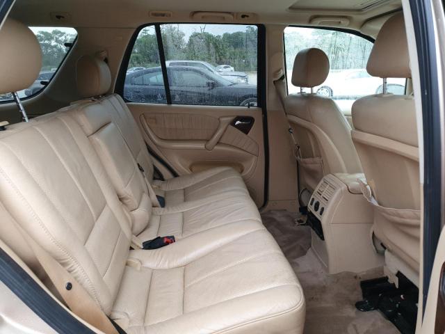 4JGAB54E02A342252 - 2002 MERCEDES-BENZ ML 320 TAN photo 11
