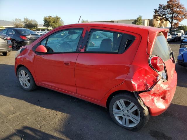 KL8CD6S92EC487670 - 2014 CHEVROLET SPARK 1LT RED photo 2