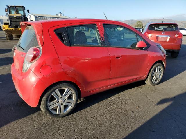 KL8CD6S92EC487670 - 2014 CHEVROLET SPARK 1LT RED photo 3