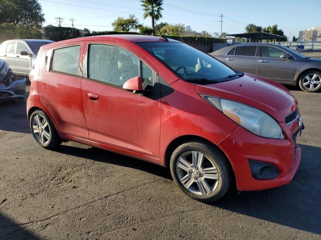 KL8CD6S92EC487670 - 2014 CHEVROLET SPARK 1LT RED photo 4