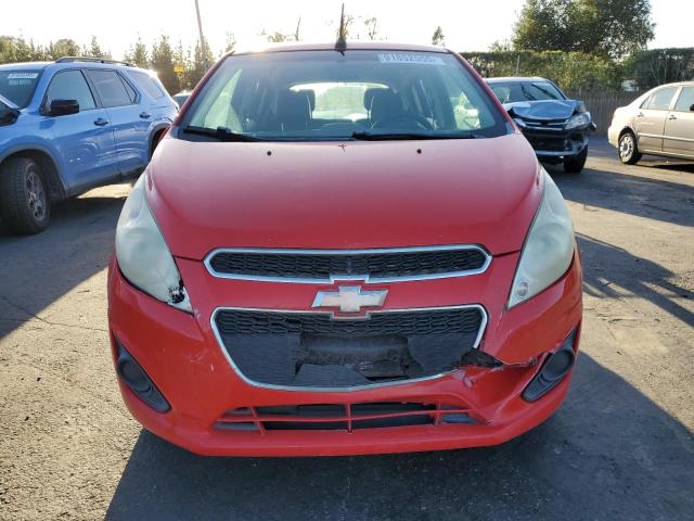 KL8CD6S92EC487670 - 2014 CHEVROLET SPARK 1LT RED photo 5