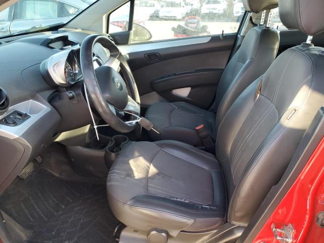 KL8CD6S92EC487670 - 2014 CHEVROLET SPARK 1LT RED photo 7