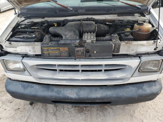 1FTRE14W21HA39673 - 2001 FORD ECONOLINE E150 VAN 白色 照片 12