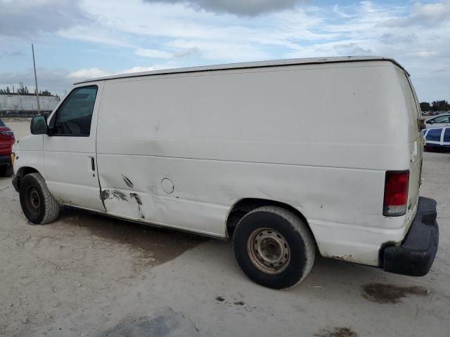1FTRE14W21HA39673 - 2001 FORD ECONOLINE E150 VAN 白色 照片 2