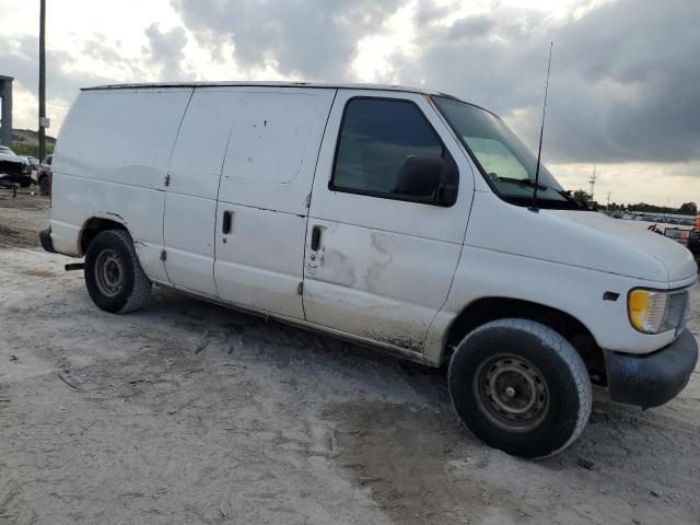 1FTRE14W21HA39673 - 2001 FORD ECONOLINE E150 VAN 白色 照片 4