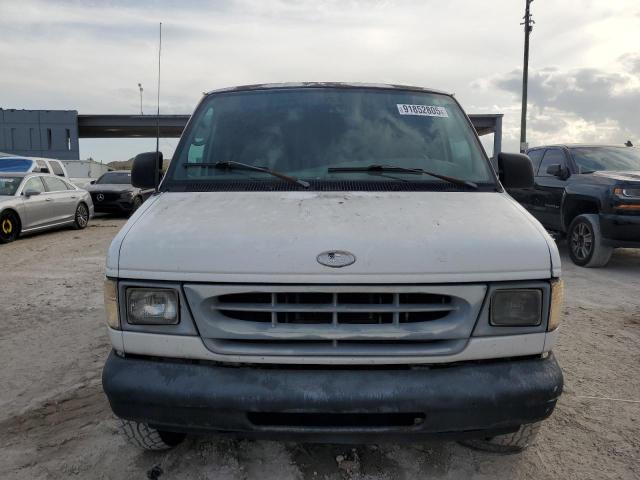 1FTRE14W21HA39673 - 2001 FORD ECONOLINE E150 VAN 白色 照片 5