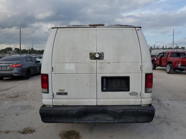 1FTRE14W21HA39673 - 2001 FORD ECONOLINE E150 VAN 白色 照片 6
